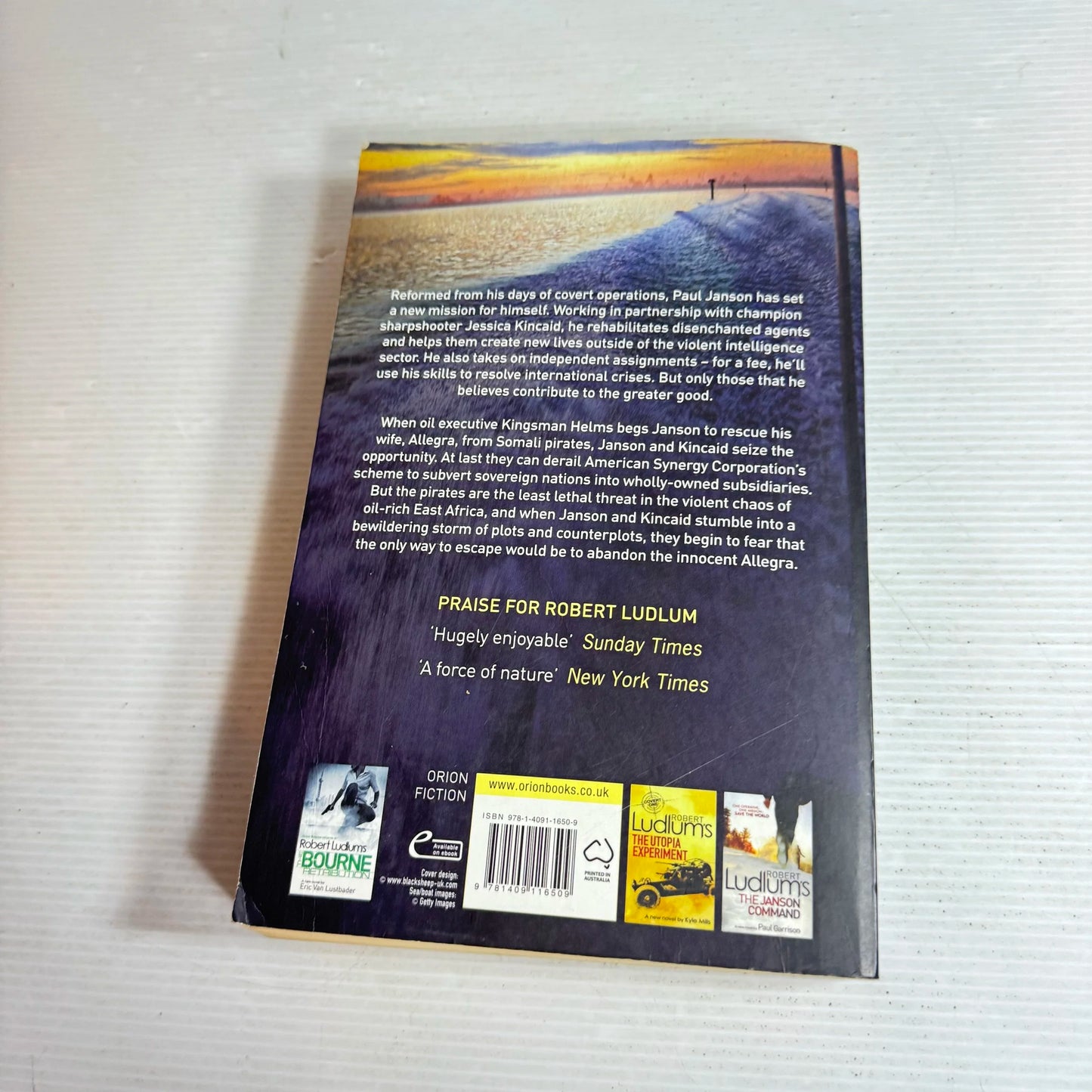 The Janson Option - Robert Ludlum by Paul Garrison