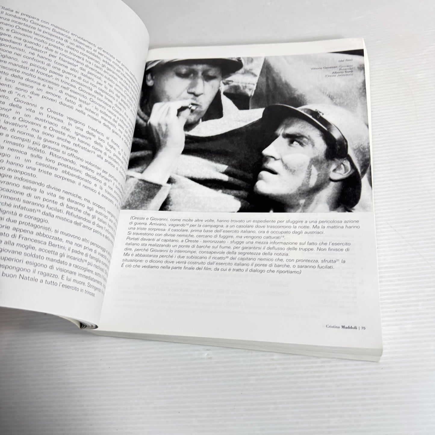 L'Italiano al Cinema - Cristina Maddoli (Written in Italian)