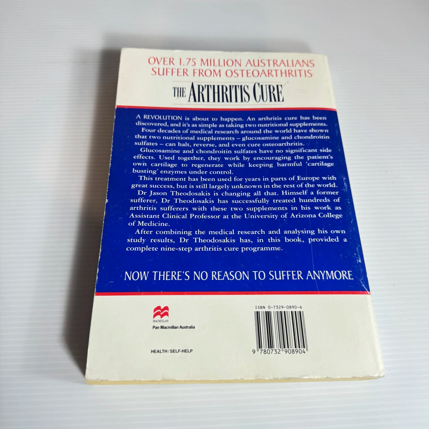 The Arthritis Cure- Theodosaki, Adderly, And Fox