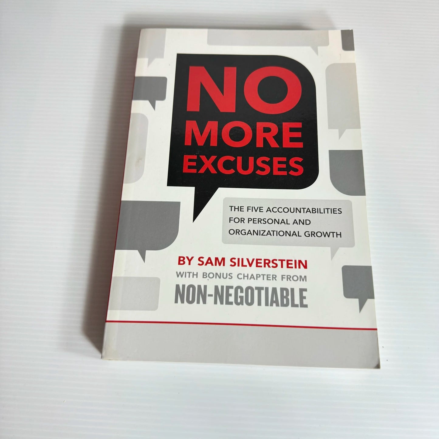 No More Excuses - Sam Silverstein