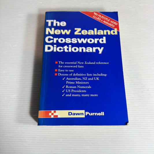 The New Zealand Crossword Dictionary - Dawn Purnell