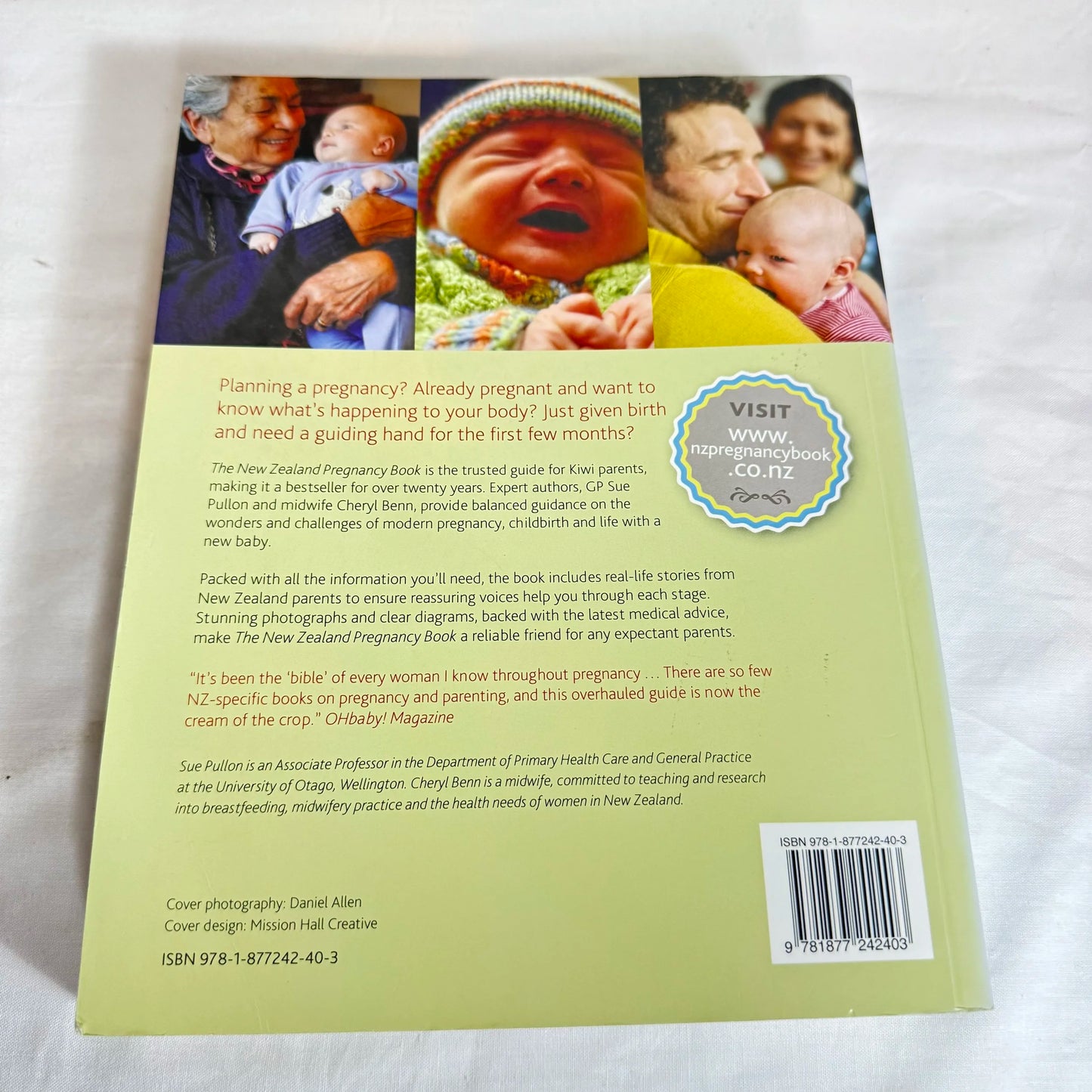 The New Zealand Pregnancy Book - Sue Pullon & Cheryl Benn