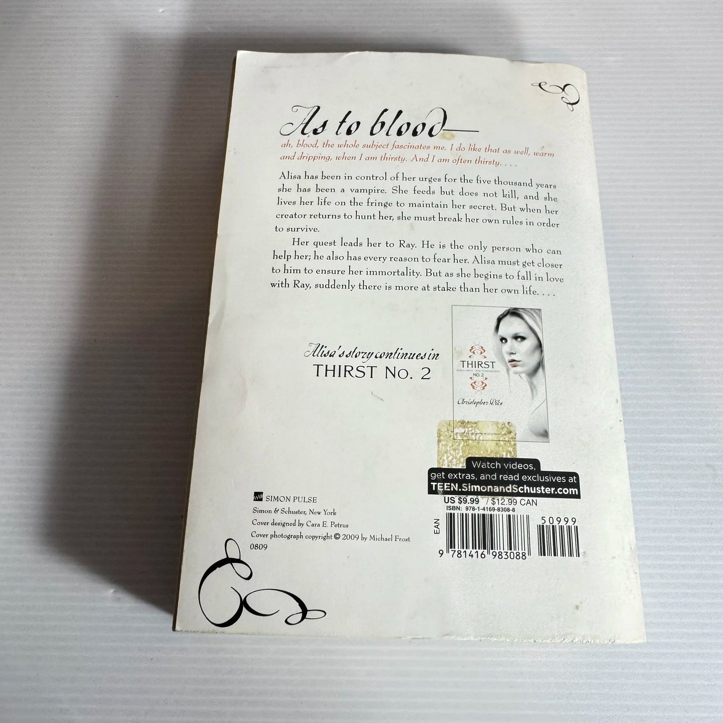 Thirst : Christopher Pike