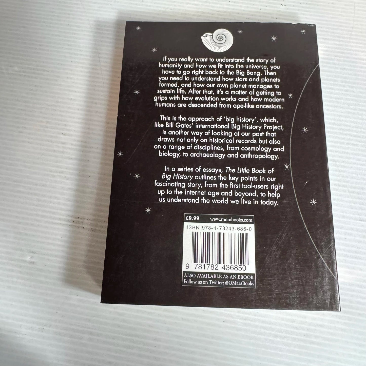 The Little Book of Big History : The Story of Life, the Universe and Everything - Ian Crofton and Jeremy Black