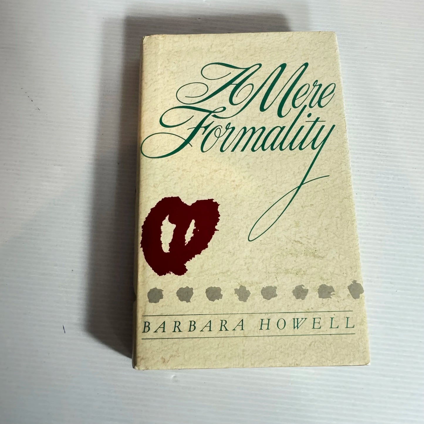 A Mere Formality - Barbara Howell