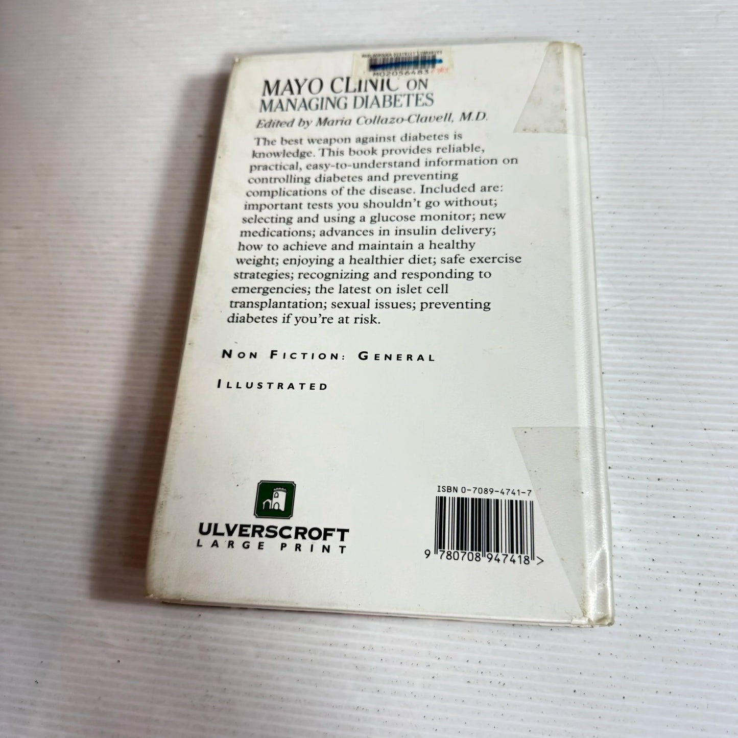 Mayo Clinic on Managing Diabetes : Practical Answers to Help You Enjoy a Healthy and Active Life (Large Print)