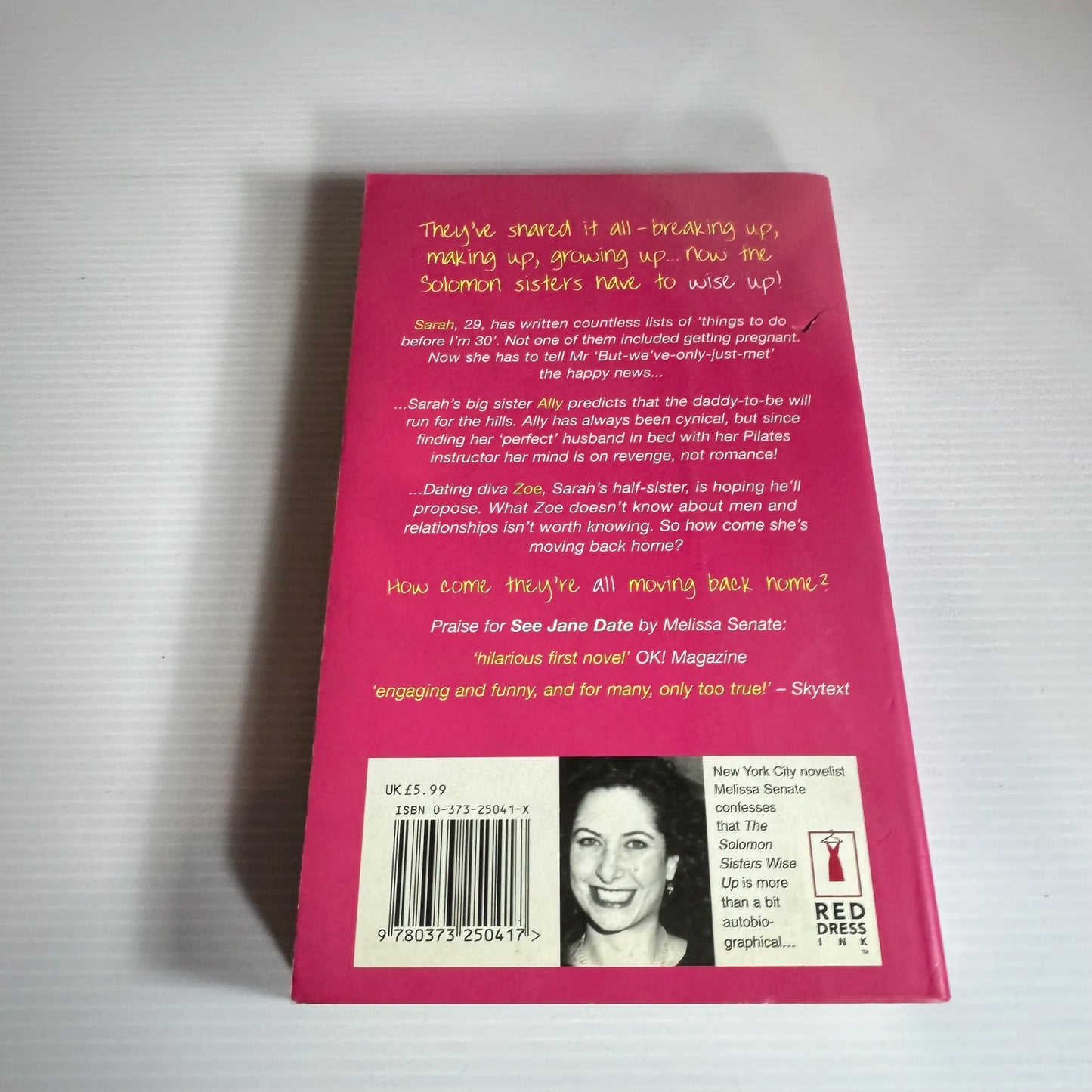 The Solomon Sisters Wise Up - Melissa Senate