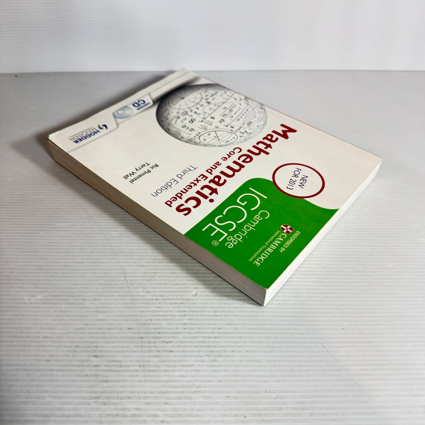 Cambridge IGCSE : Mathematics Core & Extended (3rd Ed.) - Ric Pimentel & Terry Wall (With CD)