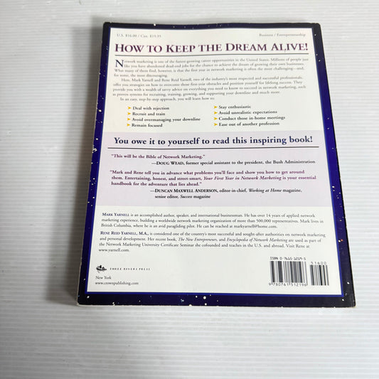 Your First Year in Networking Marketing - Mark Yarnell & Rene Reid Yarnell
