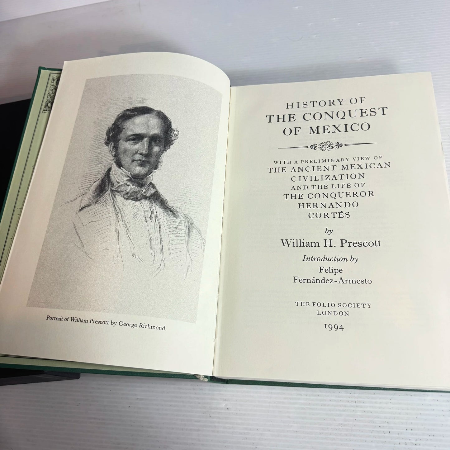 The Conquest Of Mexico - William H. Prescott (hardcover with Slip Case)