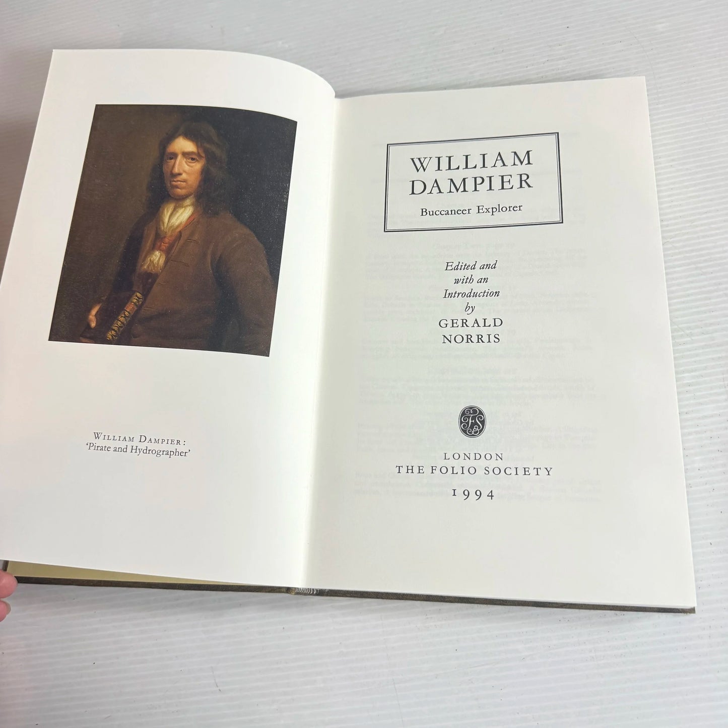 William Dampier: Buccaneer Explorer - Gerald Norris (Hardcover with Slip Case)