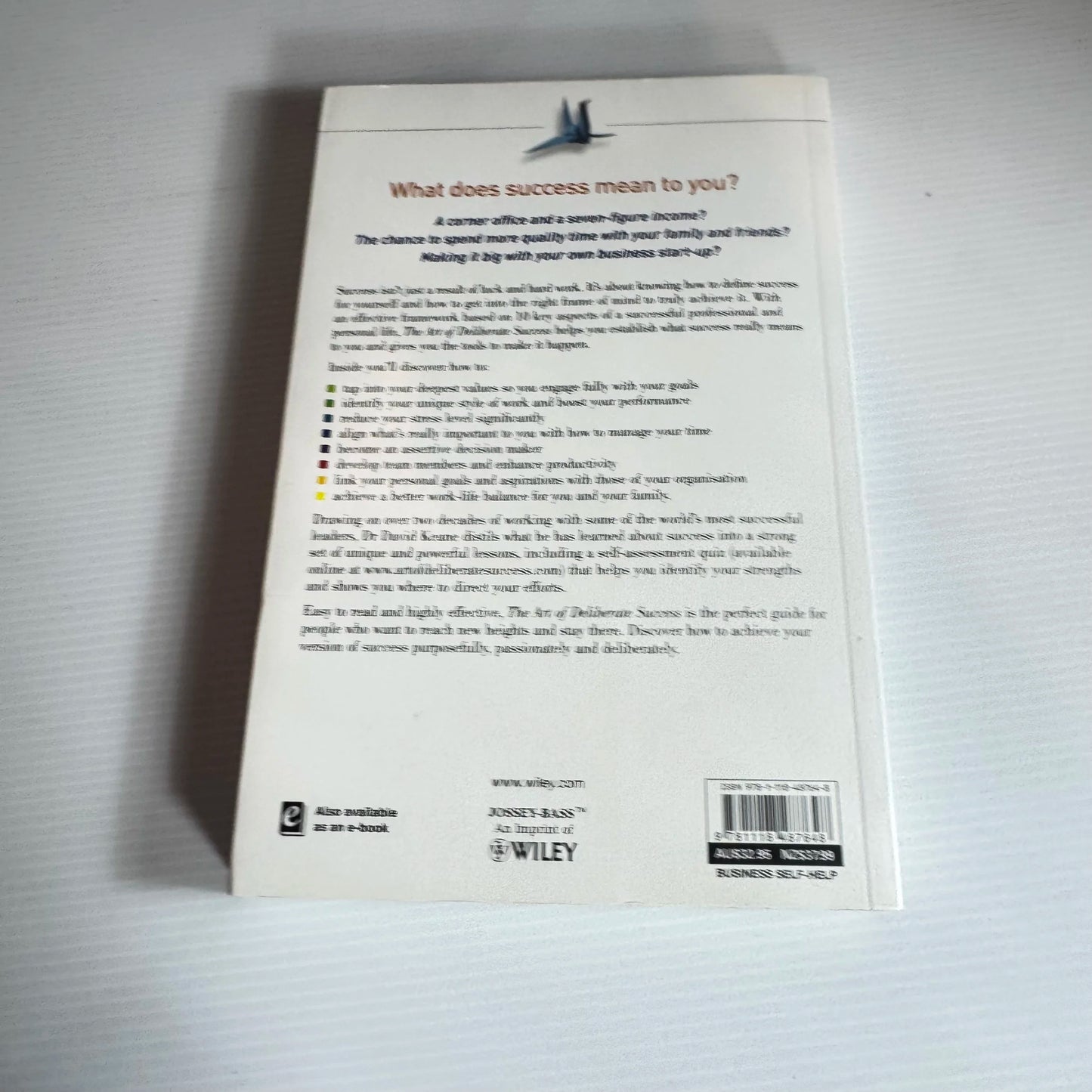 The Art of Deliberate Success : Transform Your Professional and Personal Life - David Keane