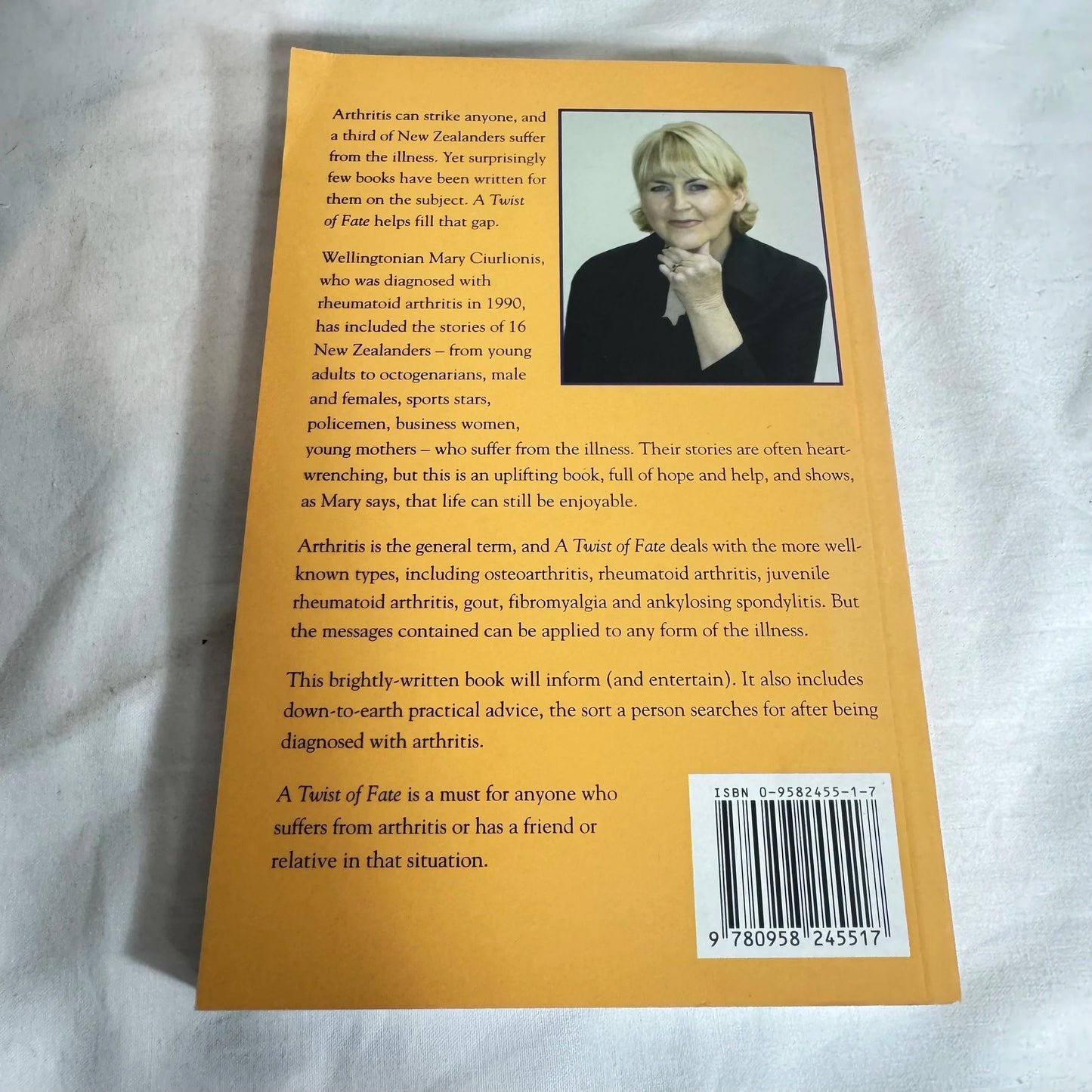 A Twist of Fate : Tackling Arthritis - Mary Ciurlionis