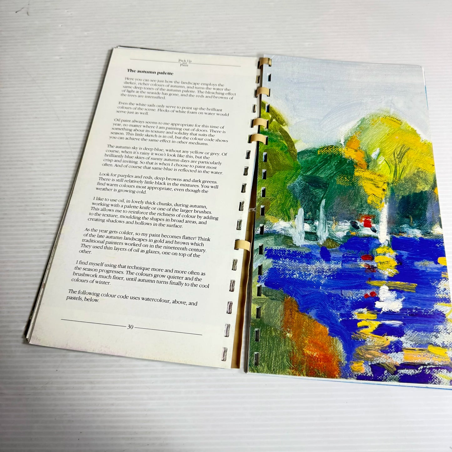 Pack Up and Paint : Waterscapes - Tom Robb (Vintage 1987)