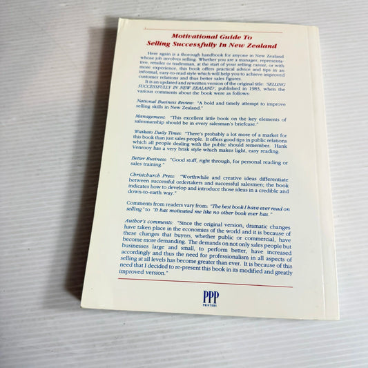 Motivational Guide To Selling Successfully In New Zealand - Hank Venrooy