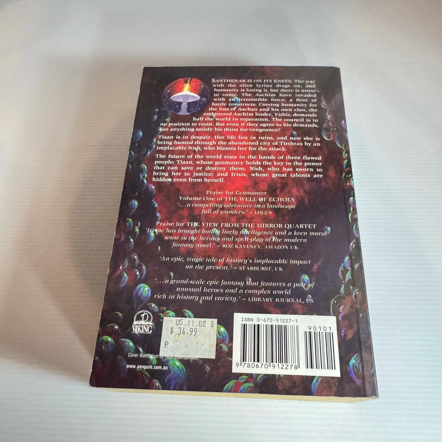 A Tale of The Three Worlds : Volume Two of the Well of Echoes - Ian Irvine