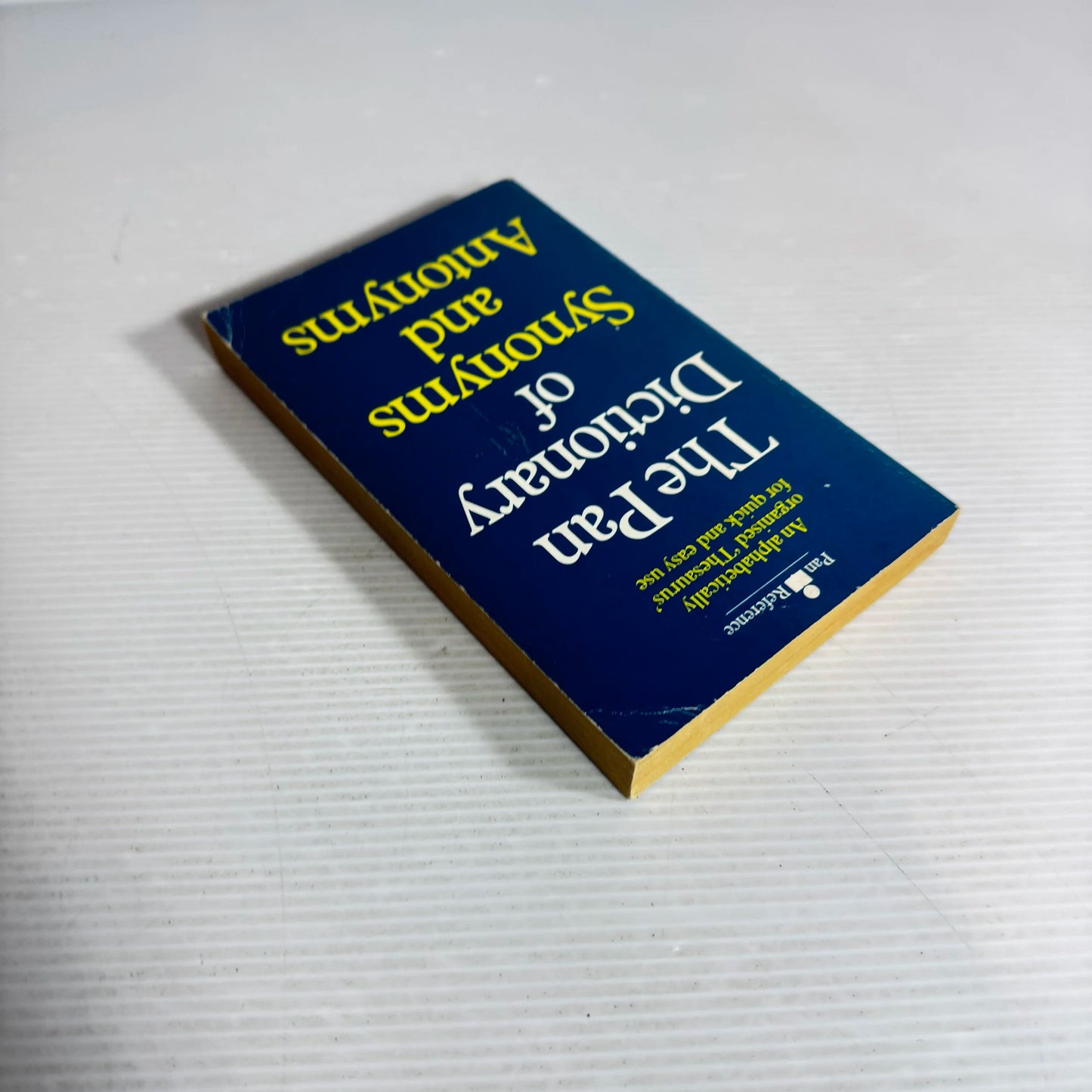 The Pan Dictionary of Synonyms and Antonyms