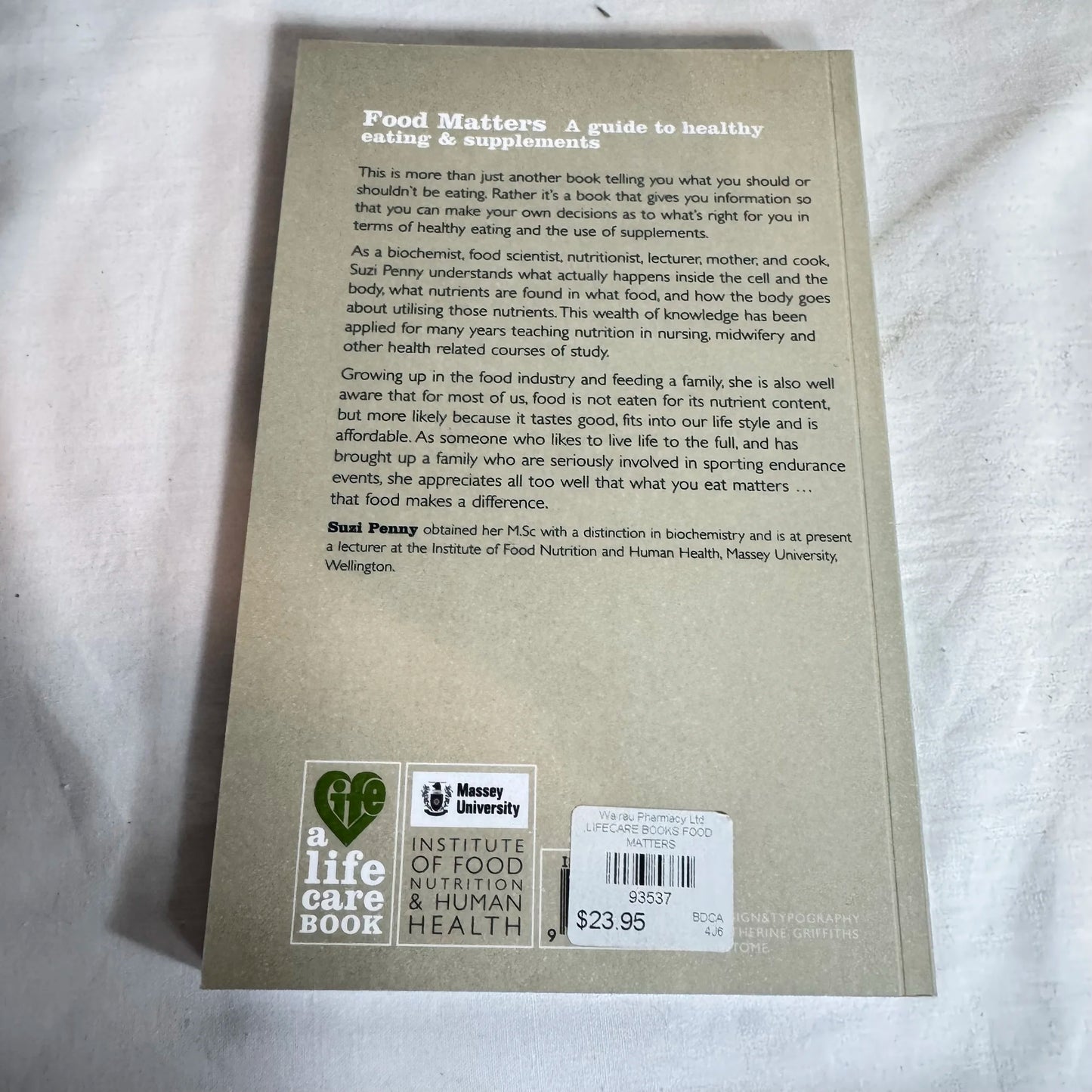 Food Matters: A Guide to Healthy Eating & Supplements - Suzi Penny