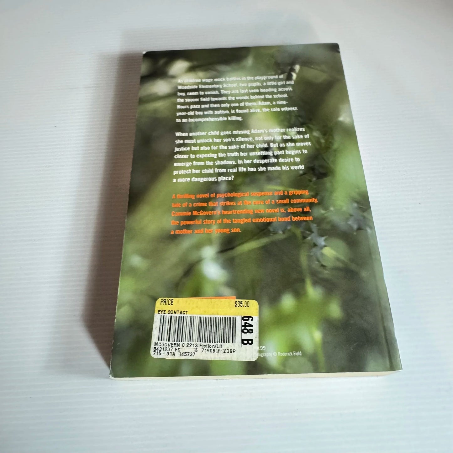 Eye Contact - Cammie McGovern