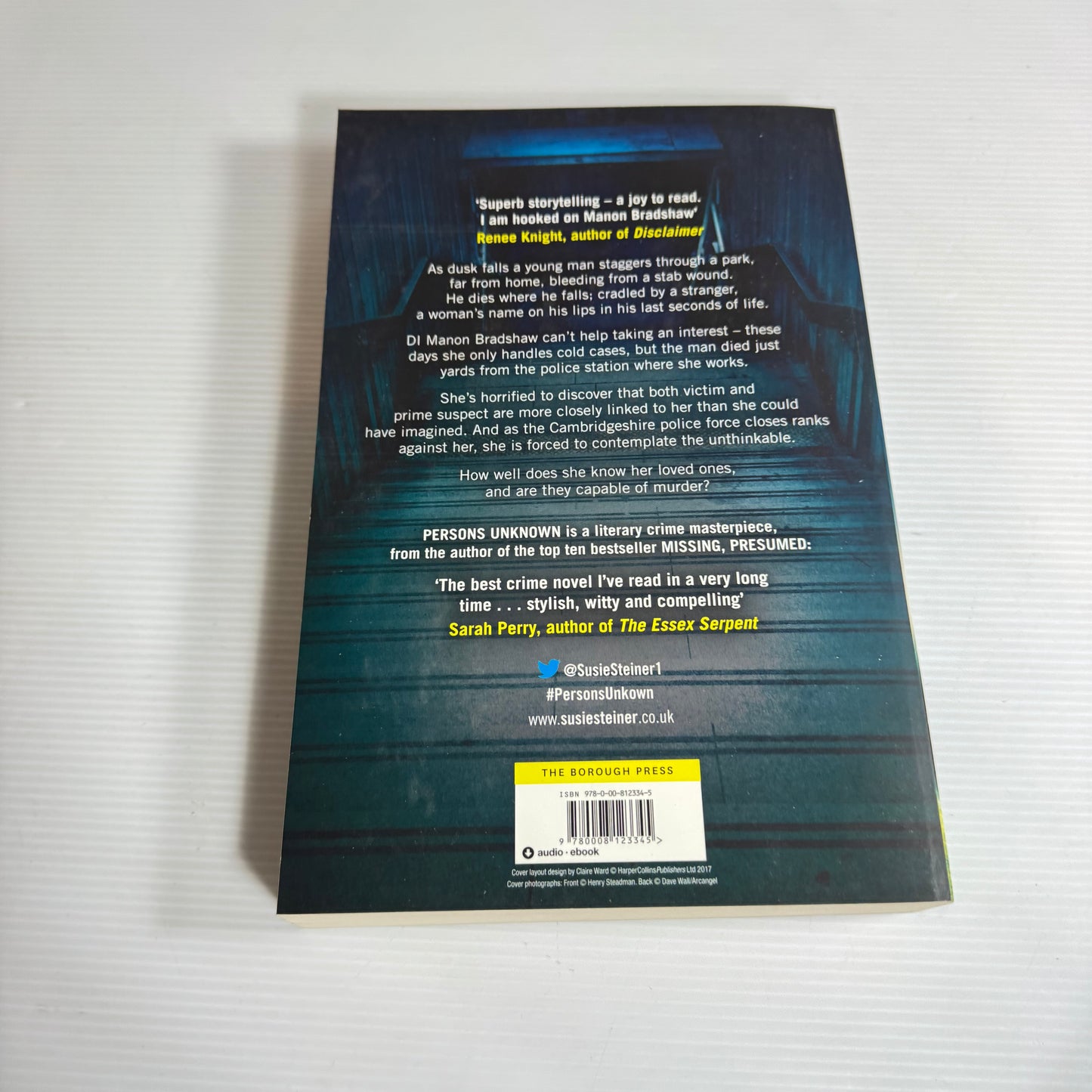 Persons Unknown - Susie Steiner (New)