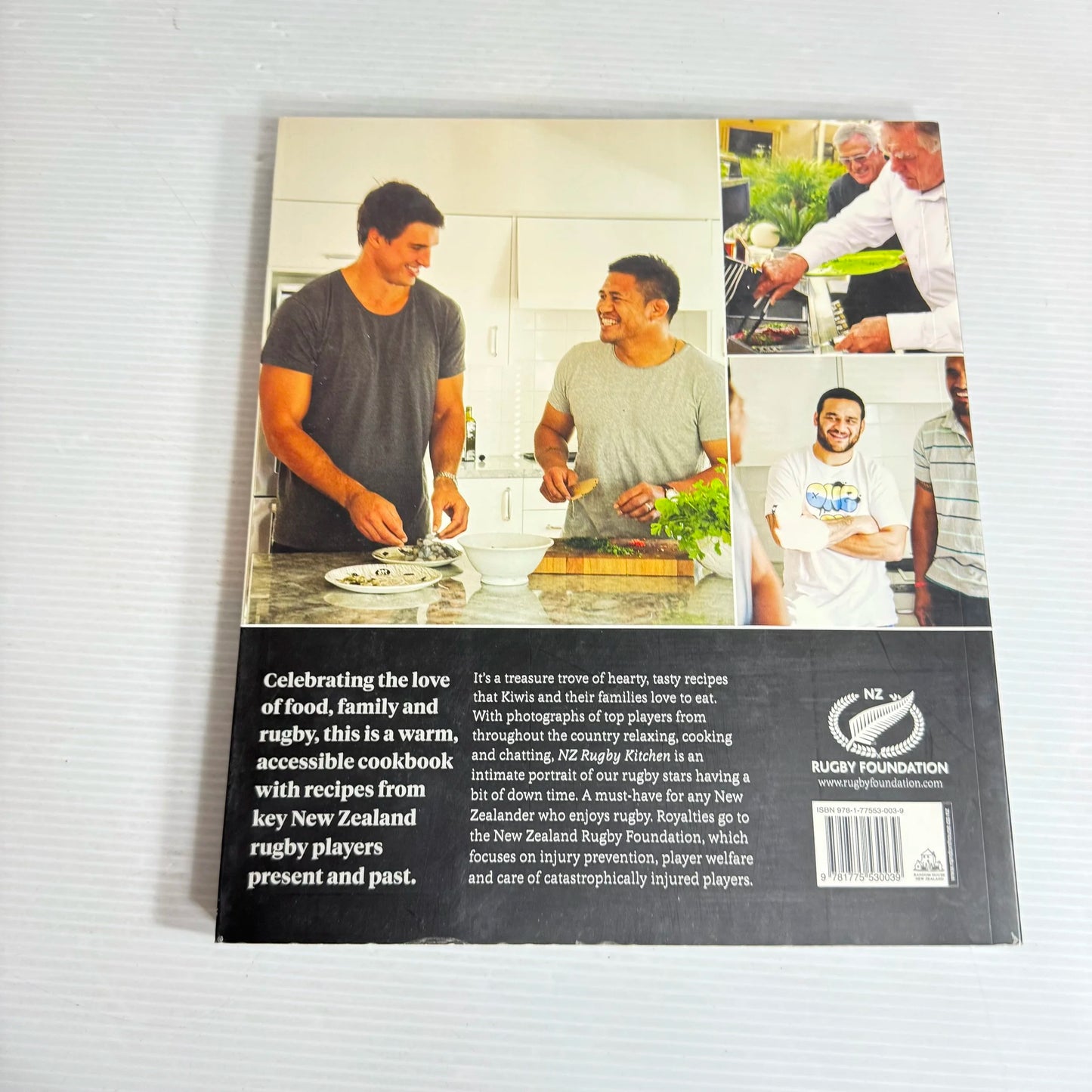NZ Rugby Kitchen: Celebrating The Love Of Food, Family And Rugby