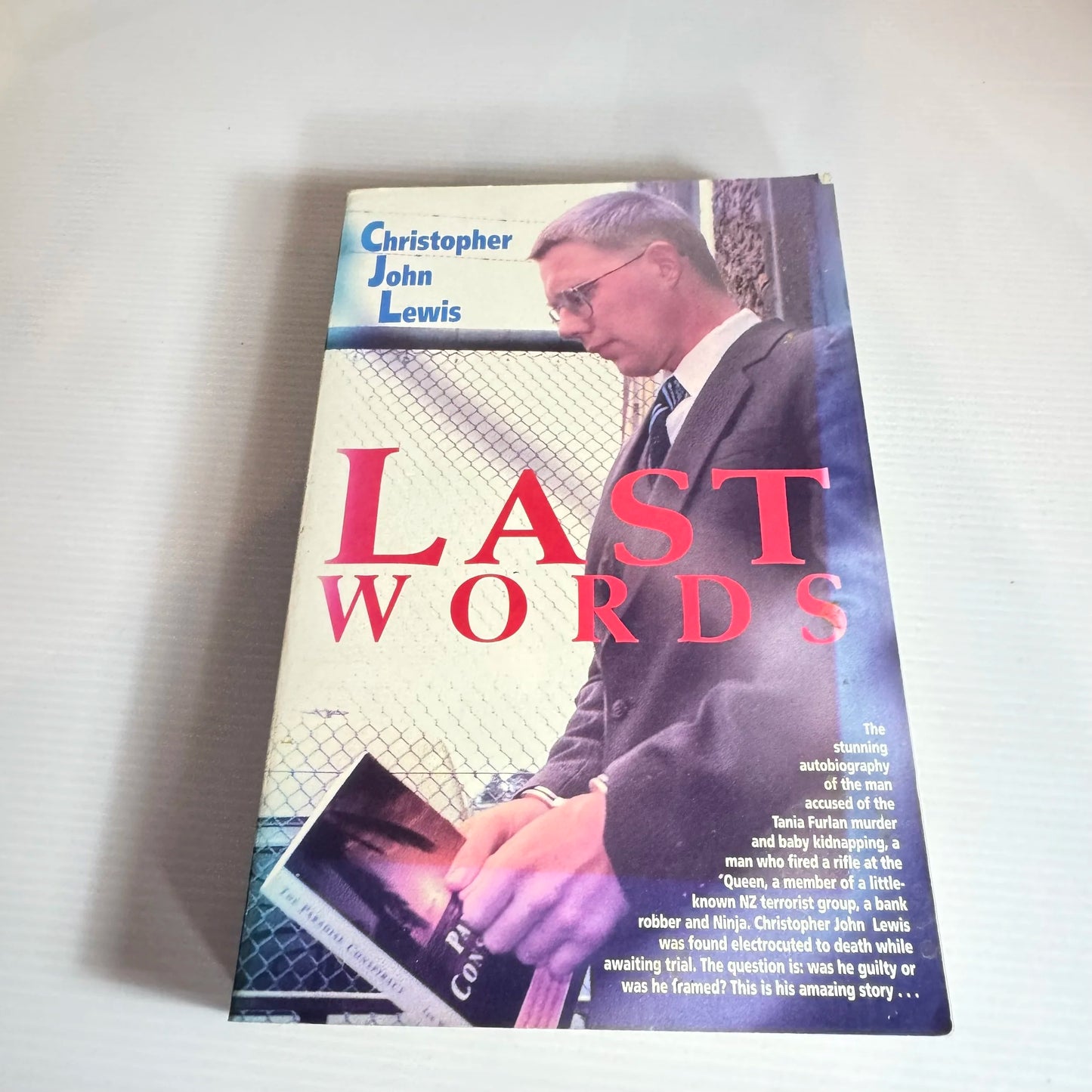 Last Words - Christophe John Lewis