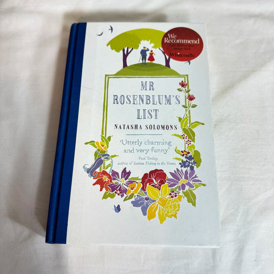 Mr Rosenblum's List - Natasha Solomons