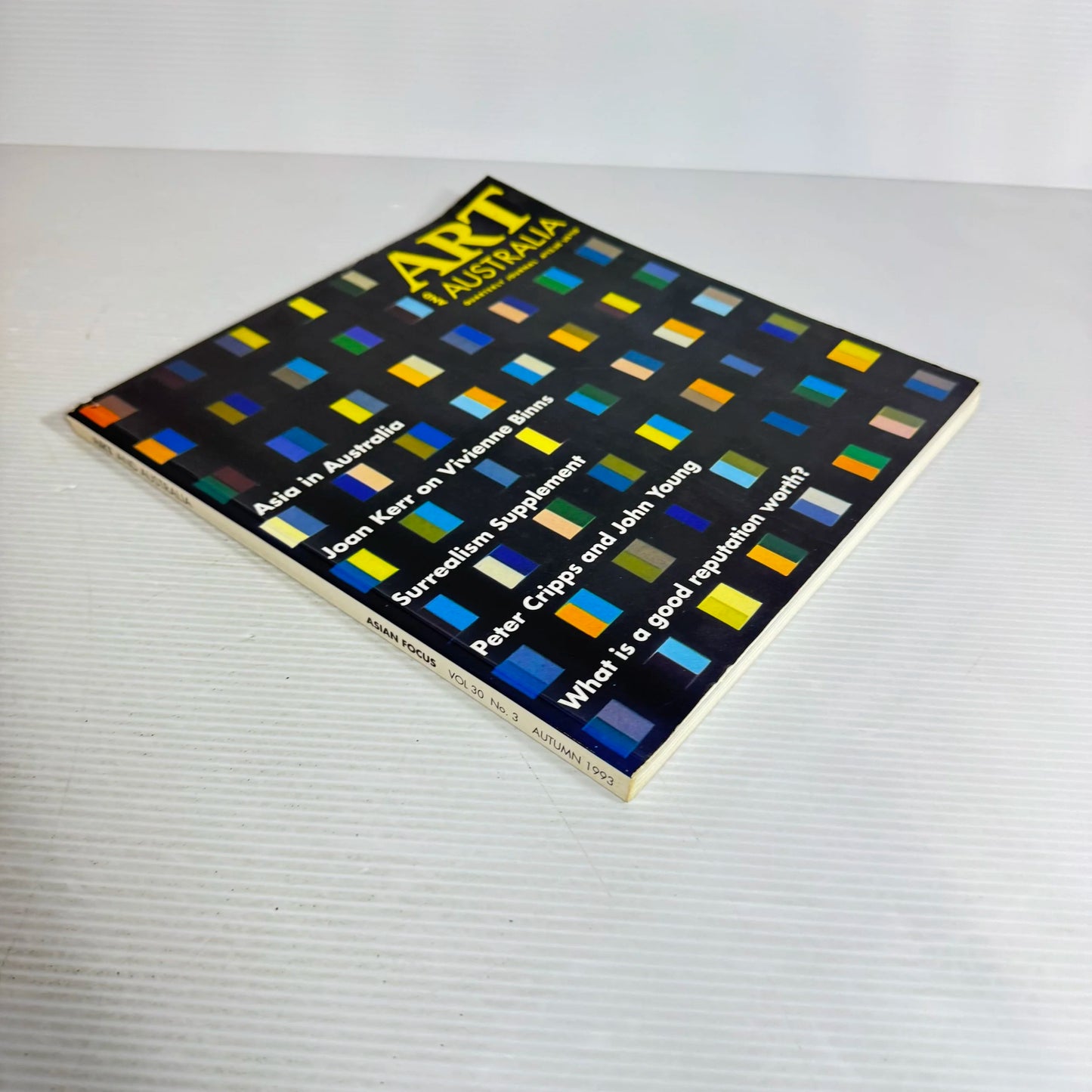 Art And Australia: Asian Focus. Vol 30 No 3 Autumn 1993
