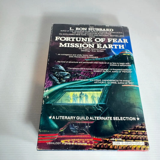 Fortune of Fear : Mission Earth Vol. 5 - L. Ron Hubbard (Vintage 1986)