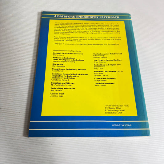 The Creative Sewing Machine - Anne Coleman