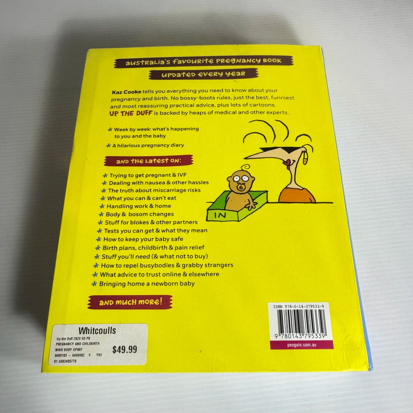 Up The Duff : The Real Guide to Pregnancy (2022 Ed.) - Kaz Cooke