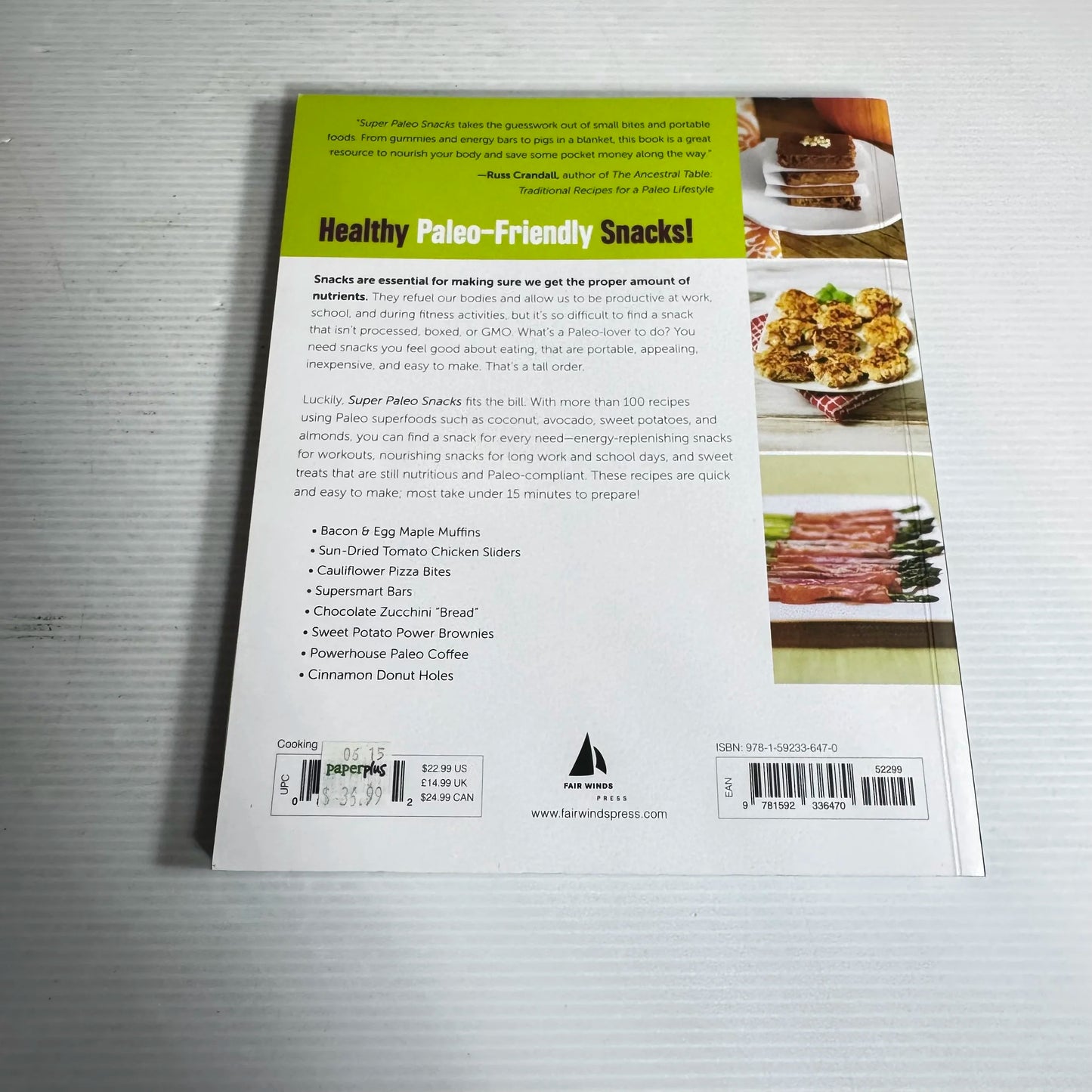 Super Paleo Snacks - Landria Voigt