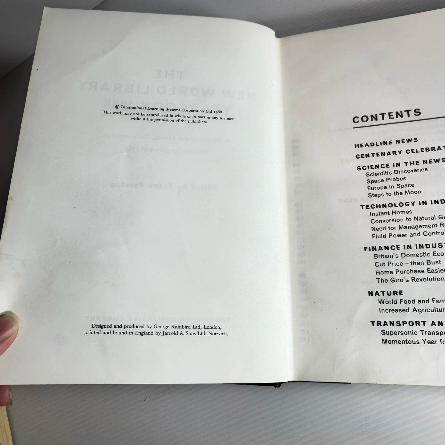 The New World Library Yearbook 1968