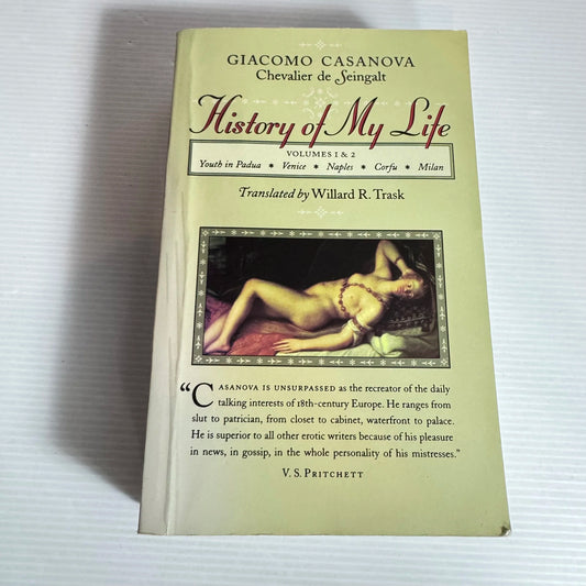 History of My Life : Casanova's Memoirs - V.S. Pritchett