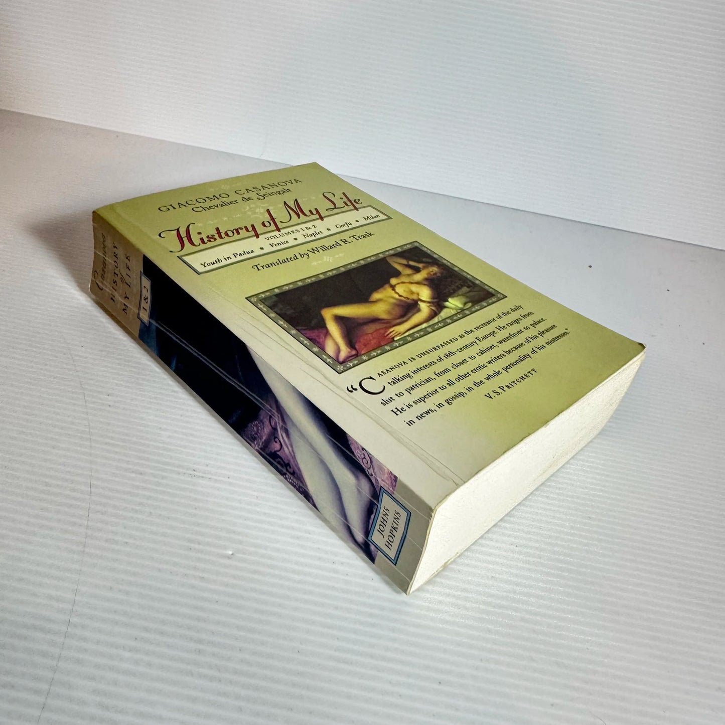 History of My Life : Casanova's Memoirs - V.S. Pritchett