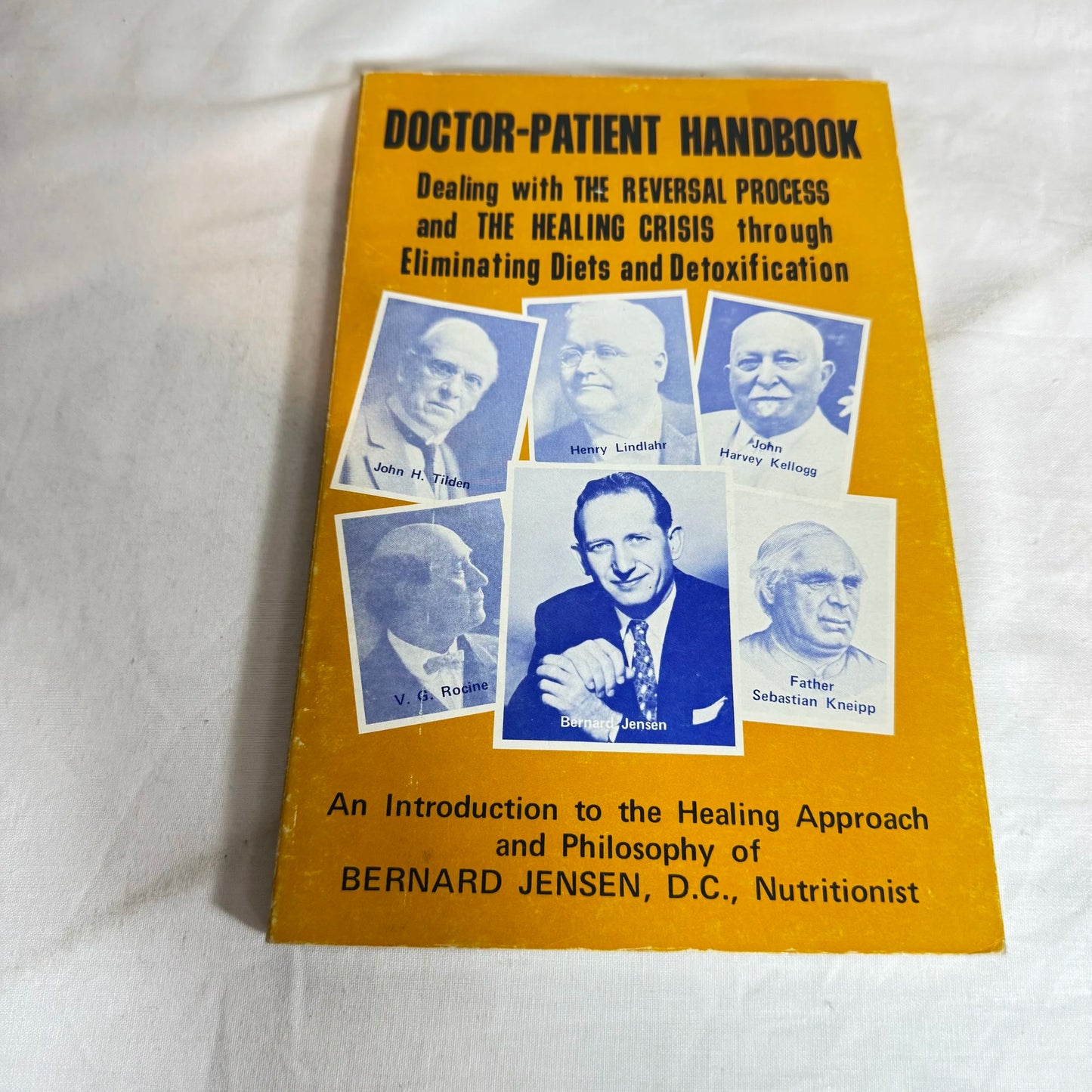 Doctor-Patient Handbook - Bernard Jensen, D.C. (Vintage 1981)