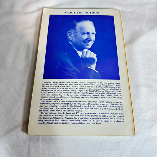 Doctor-Patient Handbook - Bernard Jensen, D.C. (Vintage 1981)