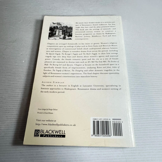 A Feminist Perspective on Renaissance Drama - Alison Findlay