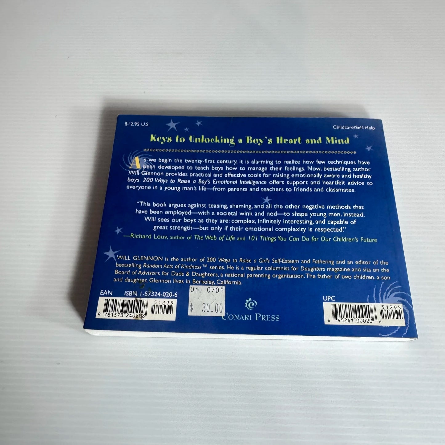 200 Ways to Raise a Boy's Emotional Intelligence - Will Glenndon