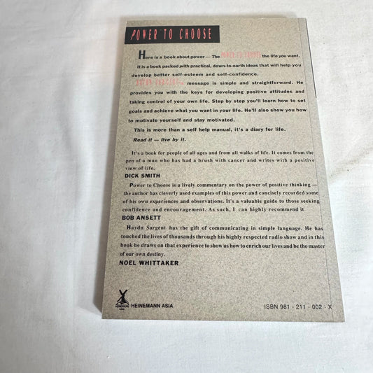 Power to Choose - Haydn Sargent