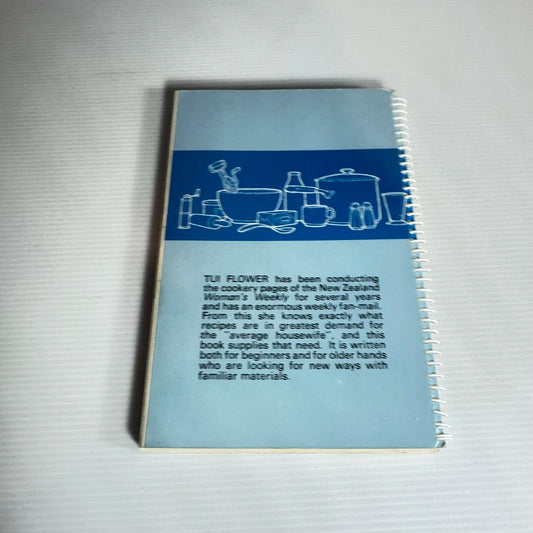 Tui Flower's Cookbook (Vintage 1988 First Edition)