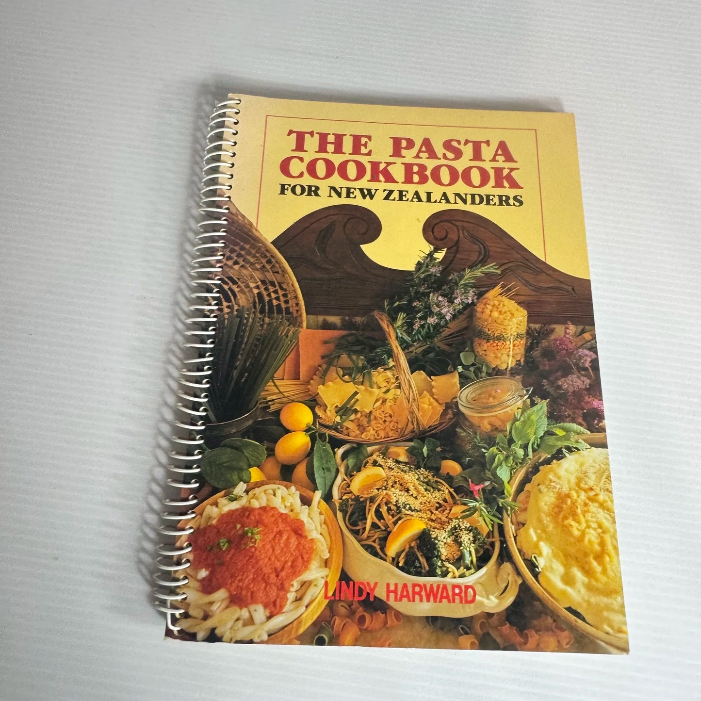 The Pasta Cookbook For New Zealanders - Lindy Harward (Vintage 1988)
