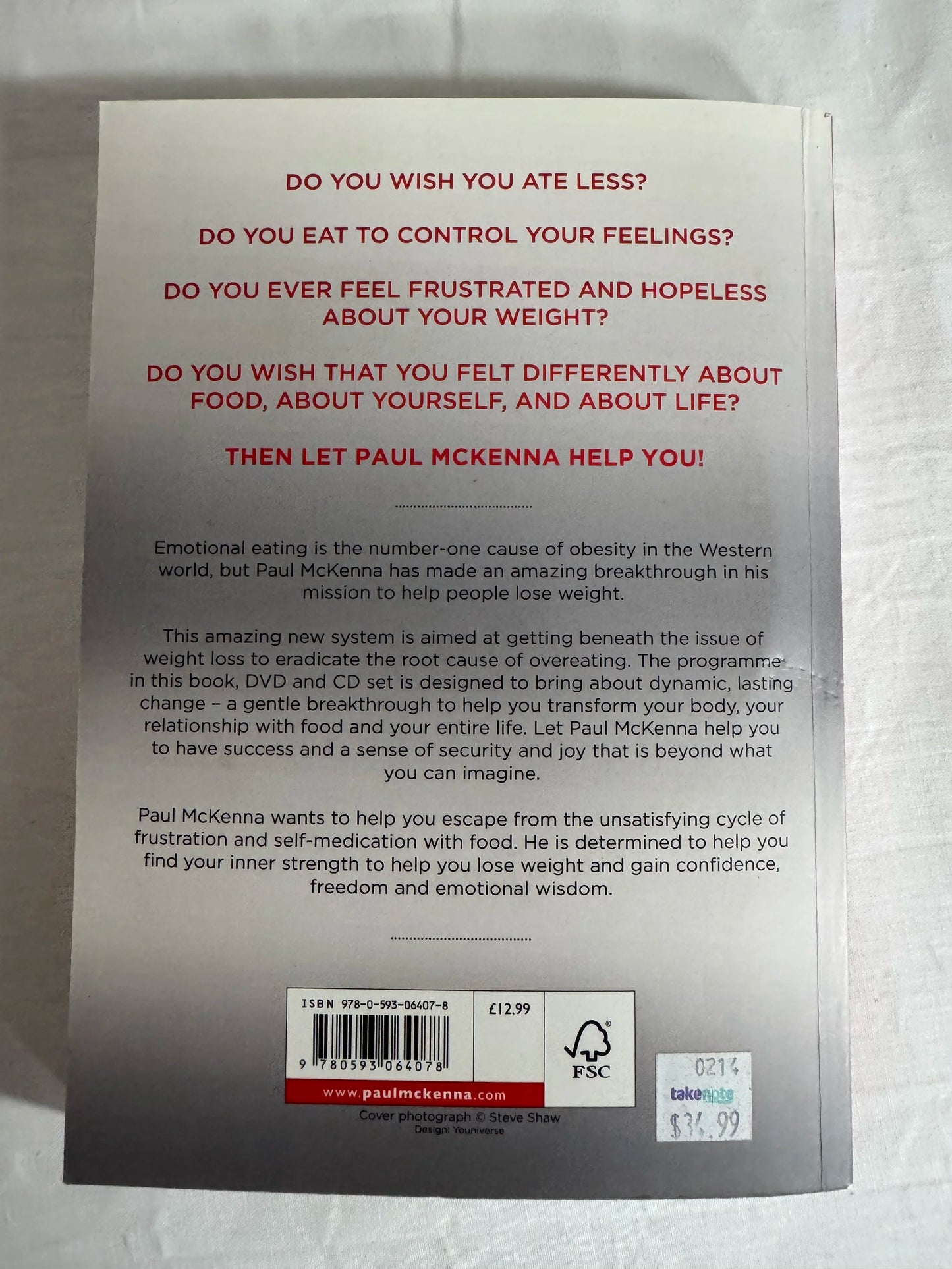 Freedom From Emotional Eating - Paul McKenna