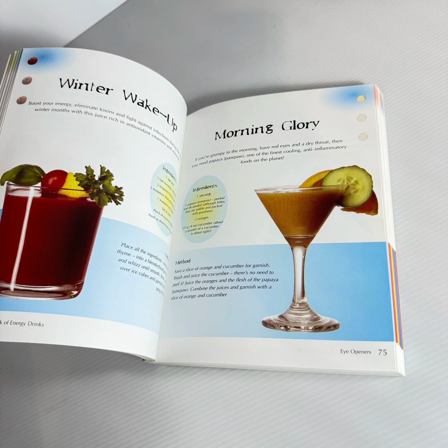 The Handbook of Energy Drinks : A Guide to Mixing Over 200 Healthy Energy Drinks - Maria Costantino