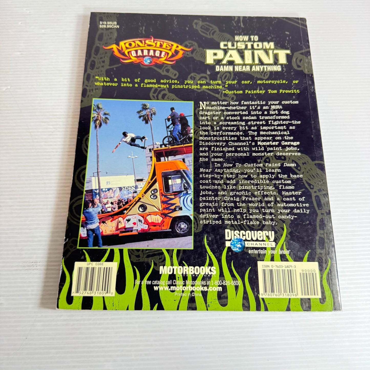 Monster Garage Book Bundle x 3 How to Custom Paint / How to Weld / How to Fabricate... Damn Near Anything - Vose/Finch/Fraser