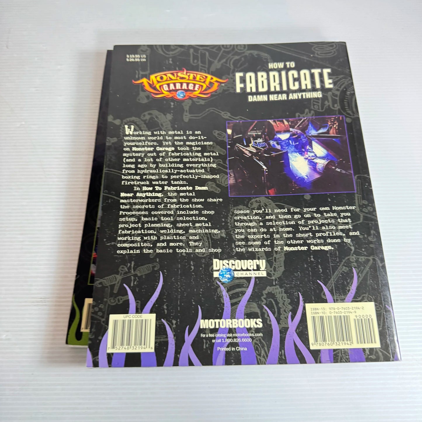 Monster Garage Book Bundle x 3 How to Custom Paint / How to Weld / How to Fabricate... Damn Near Anything - Vose/Finch/Fraser