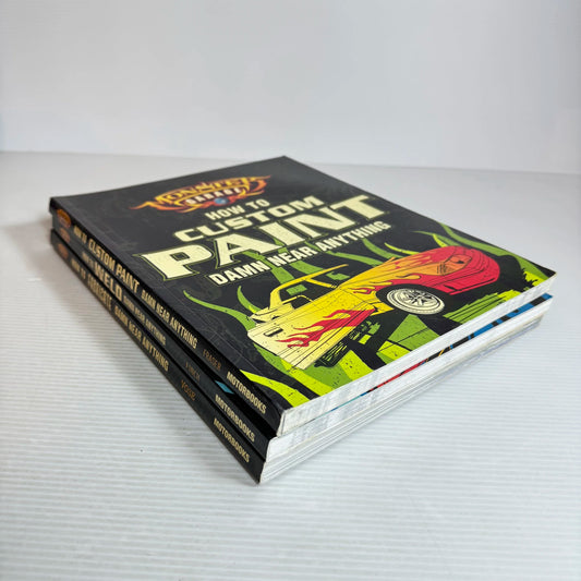 Monster Garage Book Bundle x 3 How to Custom Paint / How to Weld / How to Fabricate... Damn Near Anything - Vose/Finch/Fraser