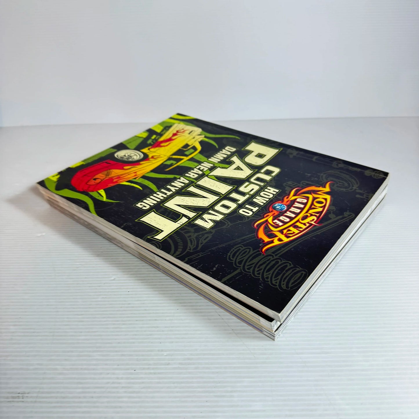 Monster Garage Book Bundle x 3 How to Custom Paint / How to Weld / How to Fabricate... Damn Near Anything - Vose/Finch/Fraser