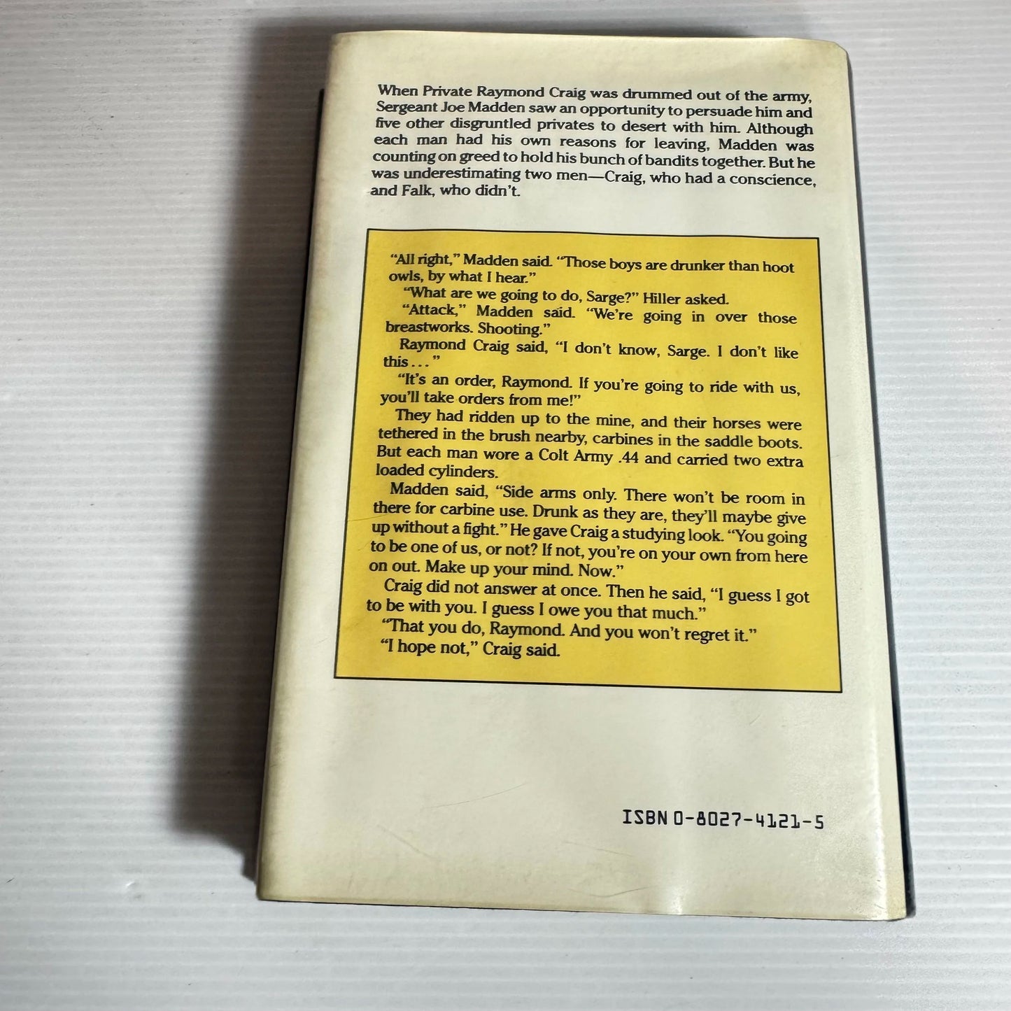 The Deserter Troop - Jack Cummings (Ex-Library 1991)