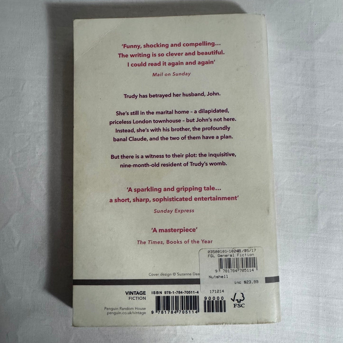 Nut Shell - Ian McEwan